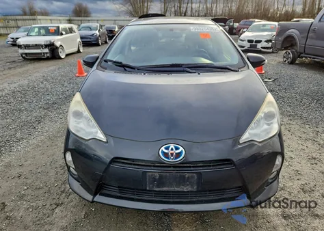 2012 Toyota Prius C from USA, damaged, VIN JTDKDTB33C1023230